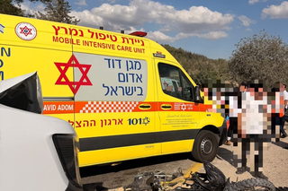 إصابة ثلاثيني بجروح خطيرة إثر حادث طرق قرب القدس