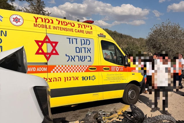 إصابة ثلاثيني بجروح خطيرة إثر حادث طرق قرب القدس
