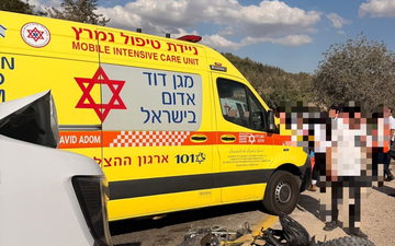إصابة ثلاثيني بجروح خطيرة إثر حادث طرق قرب القدس