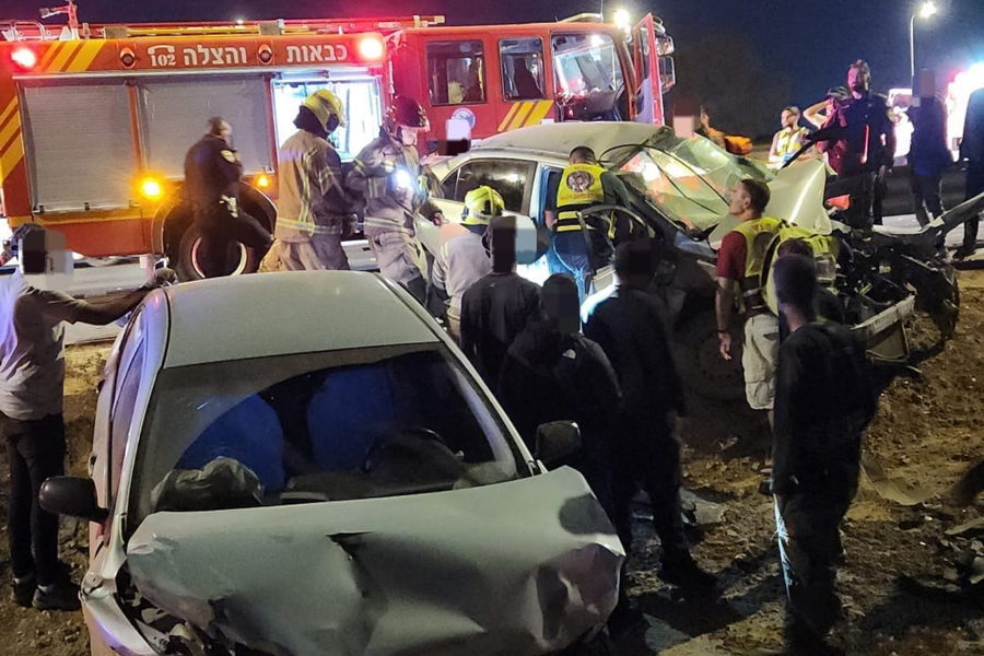 مصرع شاب وإصابة آخر في حادث طرق مروع على شارع 60 قرب "عومر" في النقب