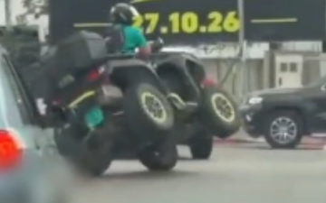 عرعرة المثّلث: اعتقال قاصر بشبهة قيادة درّاجة رباعيّة بشكل متهوّر وتعريض مستخدمي الطريق للخطر