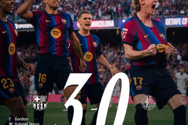 برشلونة يهزم خيتافي ويحكم قبضته على الدوري الإسباني