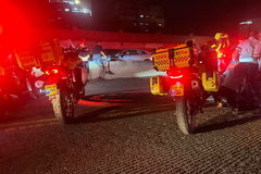 عكا: إصابة راكبي دراجة نارية بجراح بين خطيرة ومتوسطة إثر حادث على شارع 4