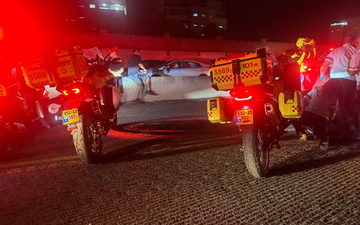عكا: إصابة راكبي دراجة نارية بجراح بين خطيرة ومتوسطة إثر حادث على شارع 4