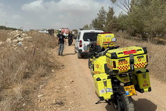 العثور على جثمان شاب (40 عامًا) في منطقة مفتوحة بالقرب من مفرق جولاني