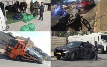 رهط: تحرير عشرات المخالفات المرورية وضبط مركبات فارهة لأصحاب ديون ضريبية تتجاوز قيمتها المليون شاقل