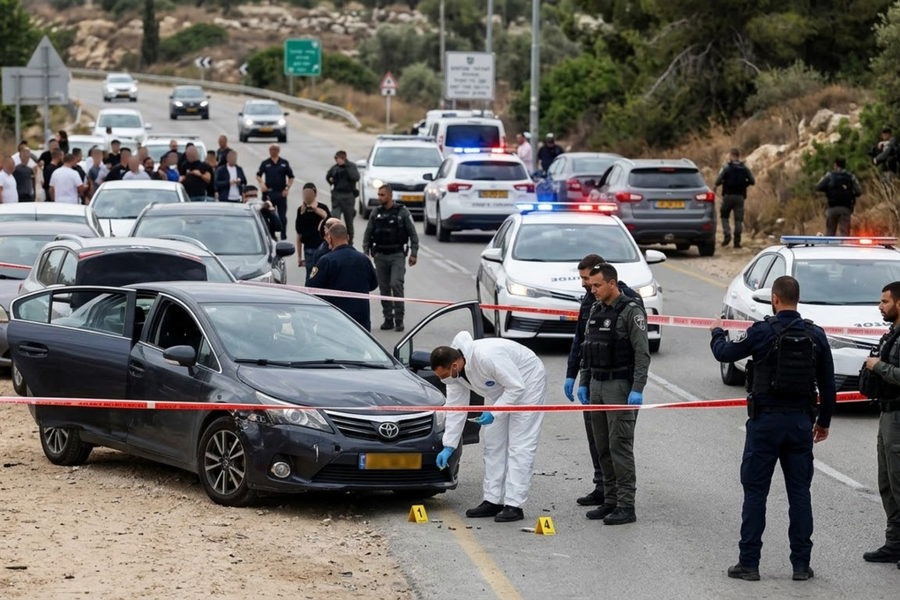 بعدما دهس شرطي! موديعين: إطلاق نار باتجاه سائق مركبة يشتبه بنقل فلسطينيين بدون تصاريح... فرّ هاربًا من المكان