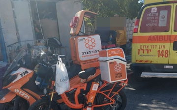 منطقة الجولان: إصابة راكب تركتورون (20 عامًا) بجروح متوسّطة إثر اصطدامه بمركبة خصوصية