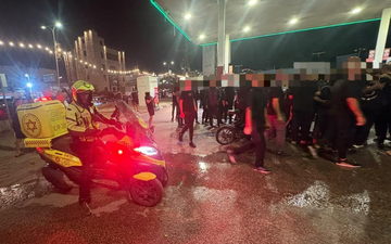 إصابة 4 أشخاص بجراح متفاوتة جراء إلقاء قنبلة باتجاه مصلحة تجارية في كفرمندا