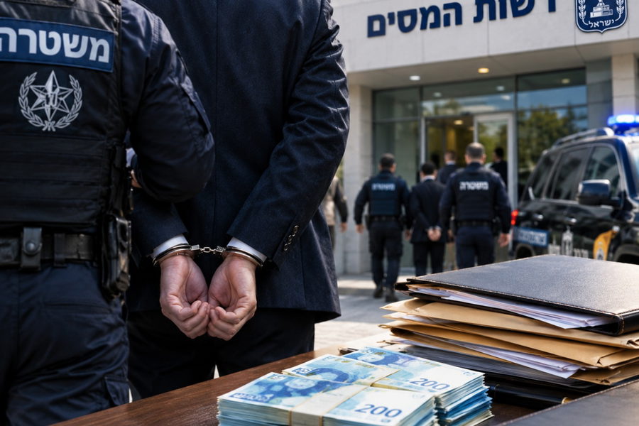 مسؤولون كبار سابقون في سلطة الضرائب بشبهات فساد.. احتيال بأكثر من 80 مليون شيكل