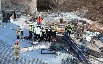 رمات غان: وفاة عامل (30 عامًا) إثر انهيار رافعة